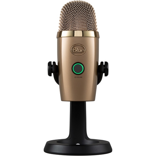 Blue Yeti Nano Multi-Pattern USB Condenser Microphone (Cubano Gold)