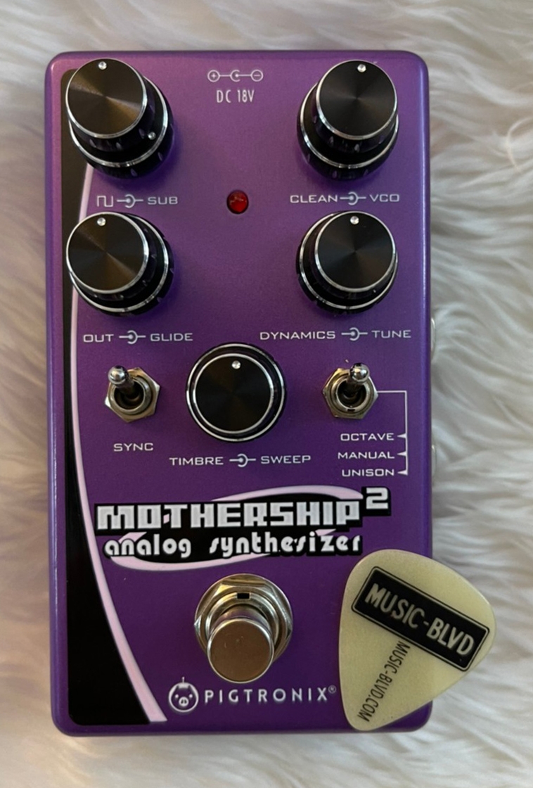Pigtronix Mothership 2 Analog Synthesizer Pedal - Music