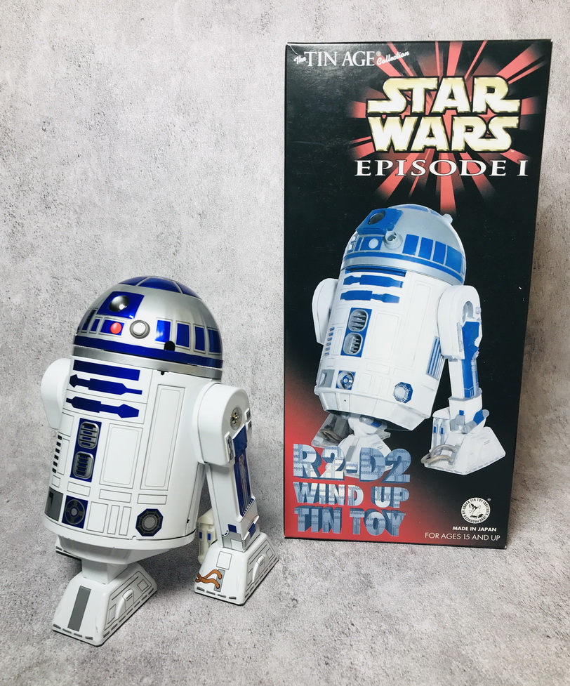 Star Wars R2-D2 Wind up Tin Toy