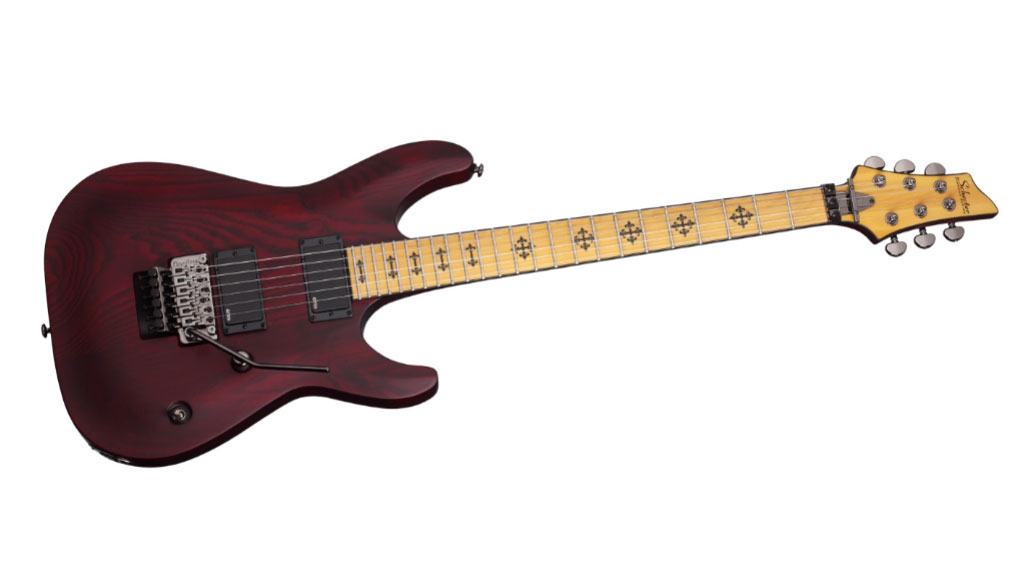 Schecter Guitar Research Jeff Loomis-6 FR Electric Guitar Vampyre Red Satin