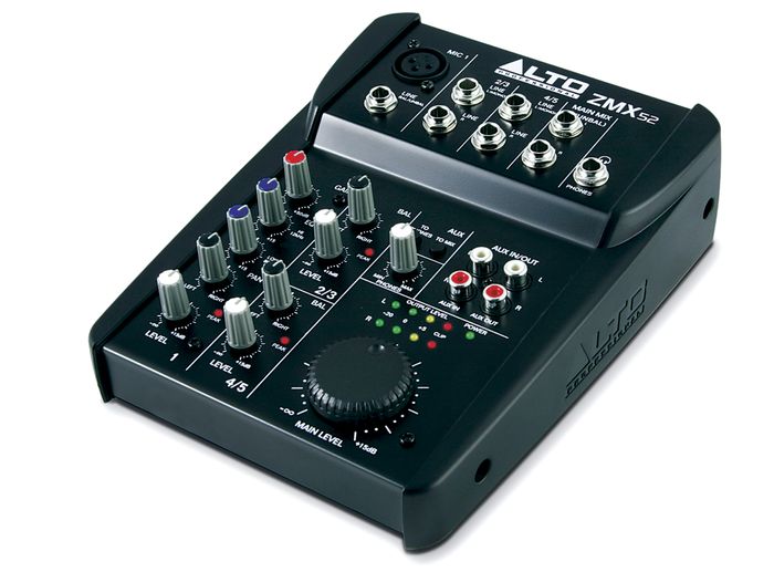 Alto Zephyr Series ZMX52 5-Channel Compact Mixer