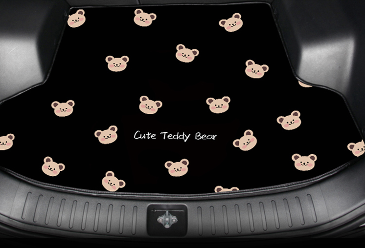 พรมปูพื้นรถยนต์ ลายการ์ตูน กันน้ำ พรมท้ายรถ สำหรับรถยนต์ไฟฟ้า NETA V , NETA V pro