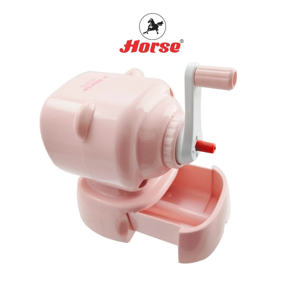 Horse (ตราม้า)เครื่องเหลาดินสด ลายการ์ตูน สีพาสเทล H-675 ตราม้า (จำนวน 1 เครื่อง) คละสี