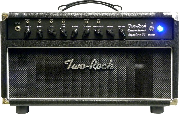 Two Rock TRCU50HDSS Custom Reverb v3 SS 50W Tube Guitar Amp Head