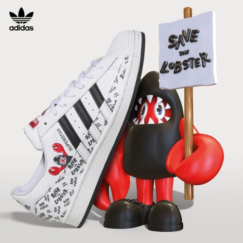 Adidas Originals X Philip Colbert Superstar Save The Lobcter