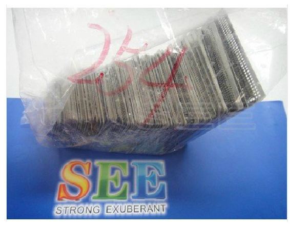 แผ่นเพลทพอดีชิพ 254 แผ่น Direct-Heated Stencils