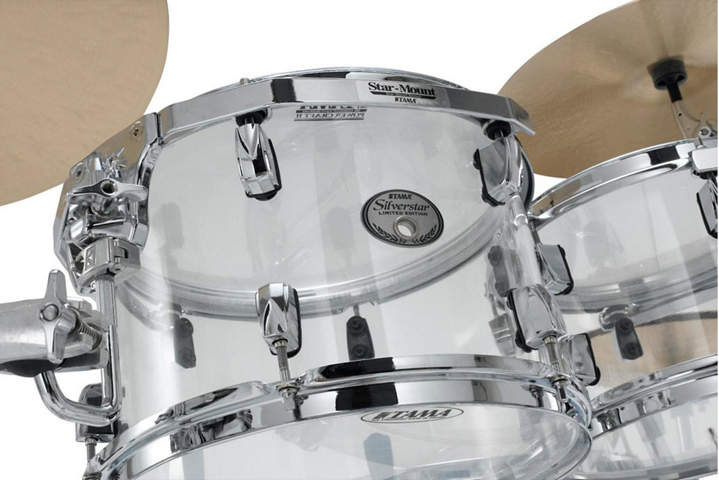Tama Silverstar Mirage 5-Piece Shell Pack with 22 Bass Drum Crystal Ice