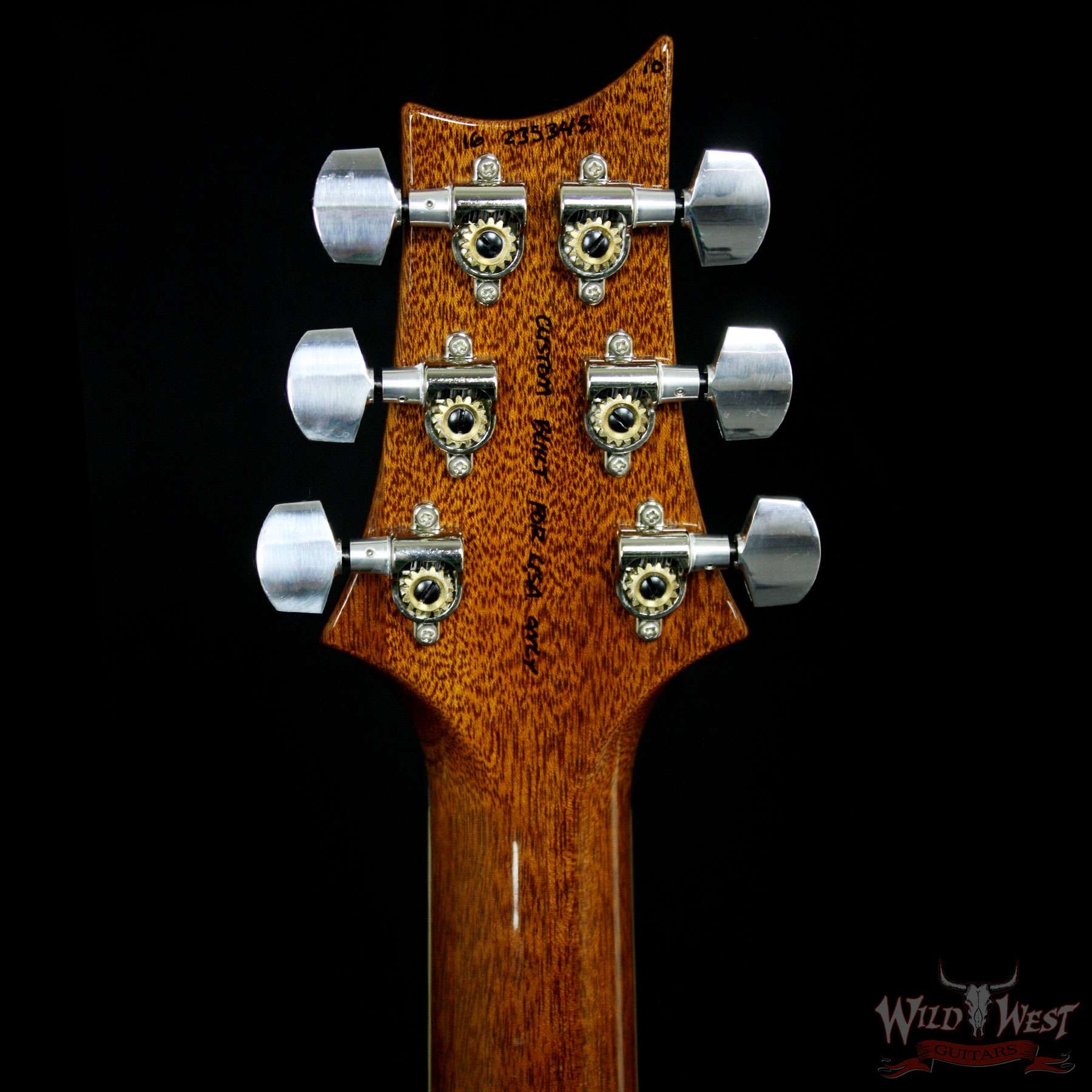 PRS Wood Library 10 Top McCarty 594 Quilt Top River Blue W/Brazilian Rosewood Fretboard