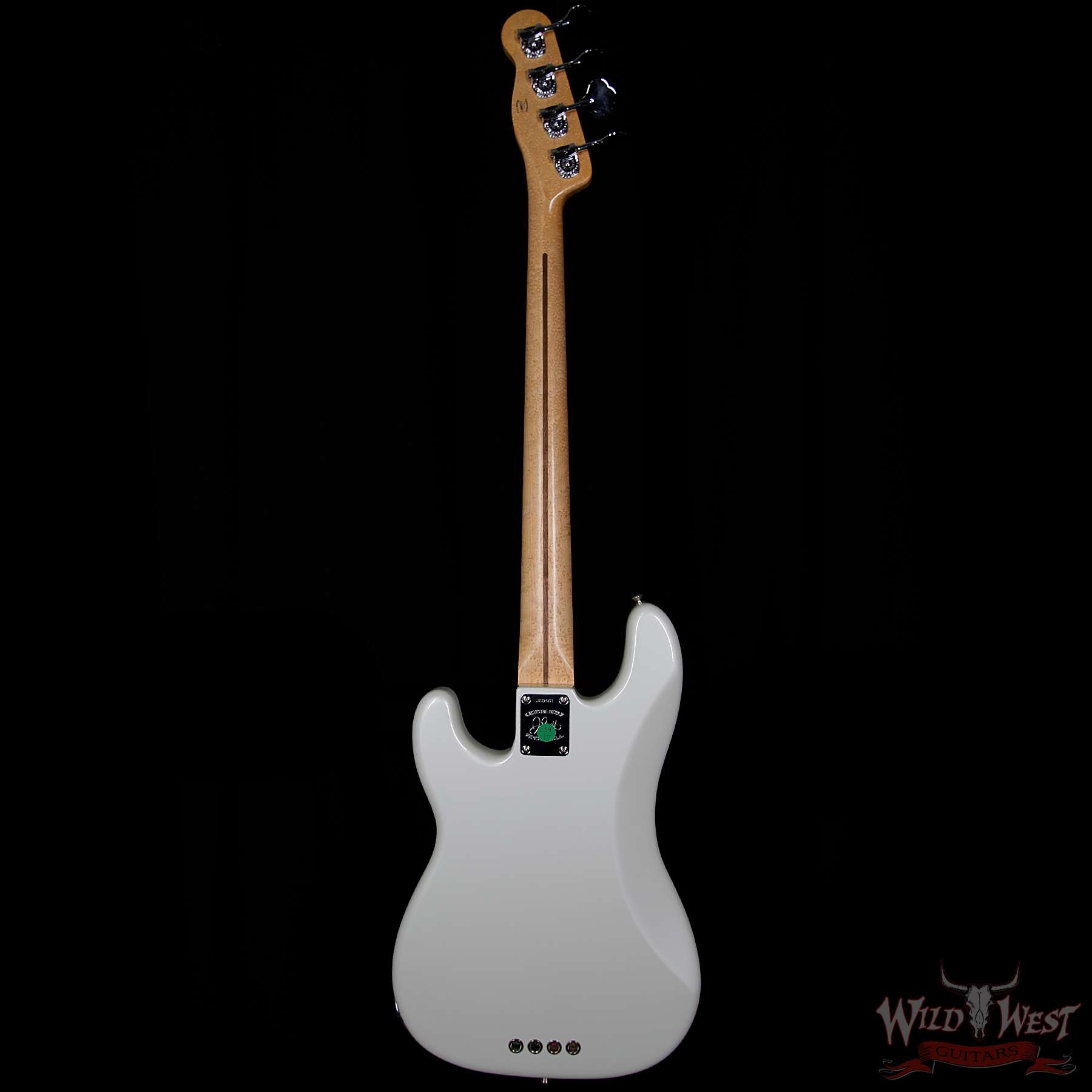 Fender Custom Shop Masterbuilt Jason Smith 30th Anniversary P-Bass NOS Pearl White