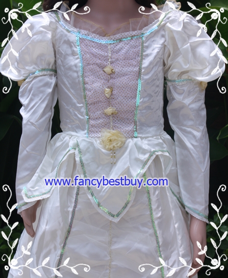 ชุดเจ้าหญิงนางเงือก disney แอเรียล (Ariel) สำหรับแฟนซีเด็กหญิง สำหรับเด็ก 100-120 ซม.