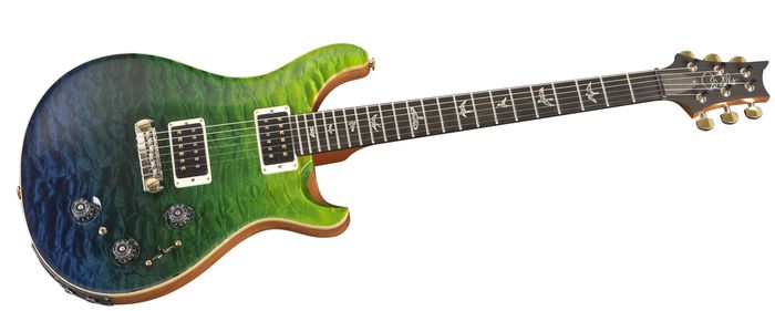 PRS P22 Quilt Artist Package Electric Guitar Aqua Verde Fog