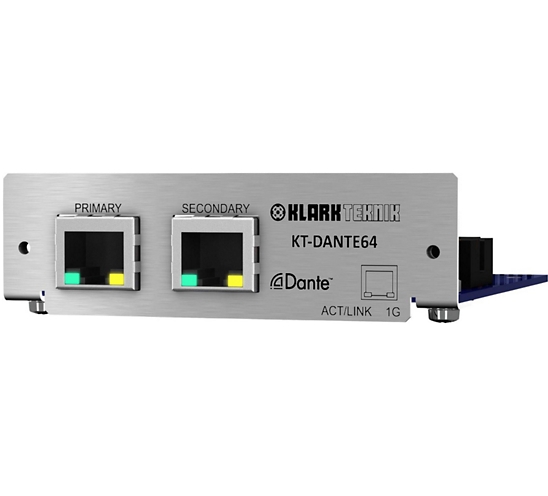 Klark Teknik KT-Dante64 Network Module