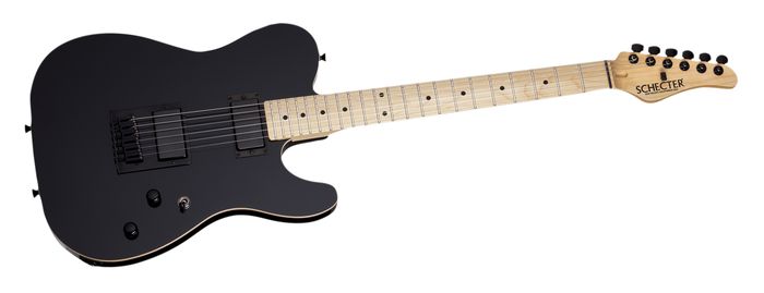 Schecter Guitar Research PT Gloss Black with Maple Fretboard Black