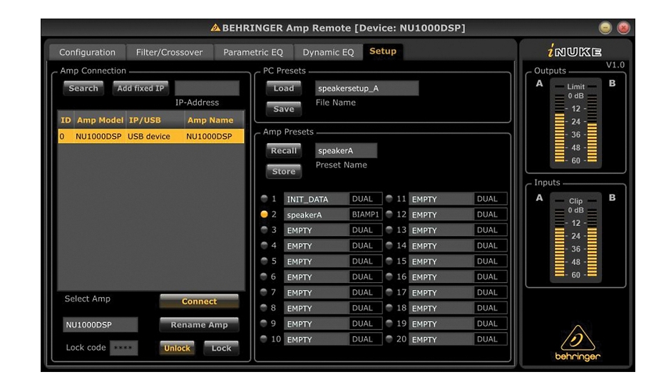 Behringer iNUKE NU6000DSP