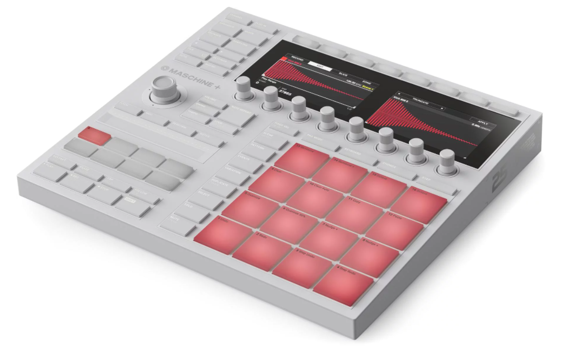 Native Instruments MASCHINE Plus Standalone Production and Performance Instrument - Limited-edition Retro