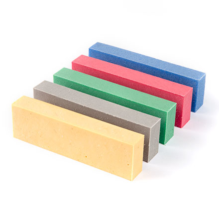 Stewart MacDonald Fret Erasers - Complete set of 5