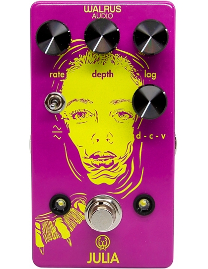 Walrus Audio Julia Limited-Edition Neon Chorus/Vibrato Effects Pedal