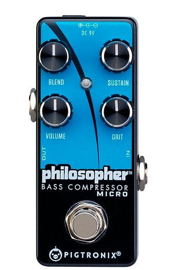 Pigtronix Philosopher Bass Compressor Micro Effects Pedal