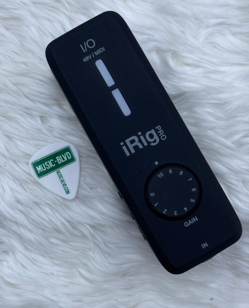 IK Multimedia iRig Pro I/O Audio Interface for iOS, Mac, and PC