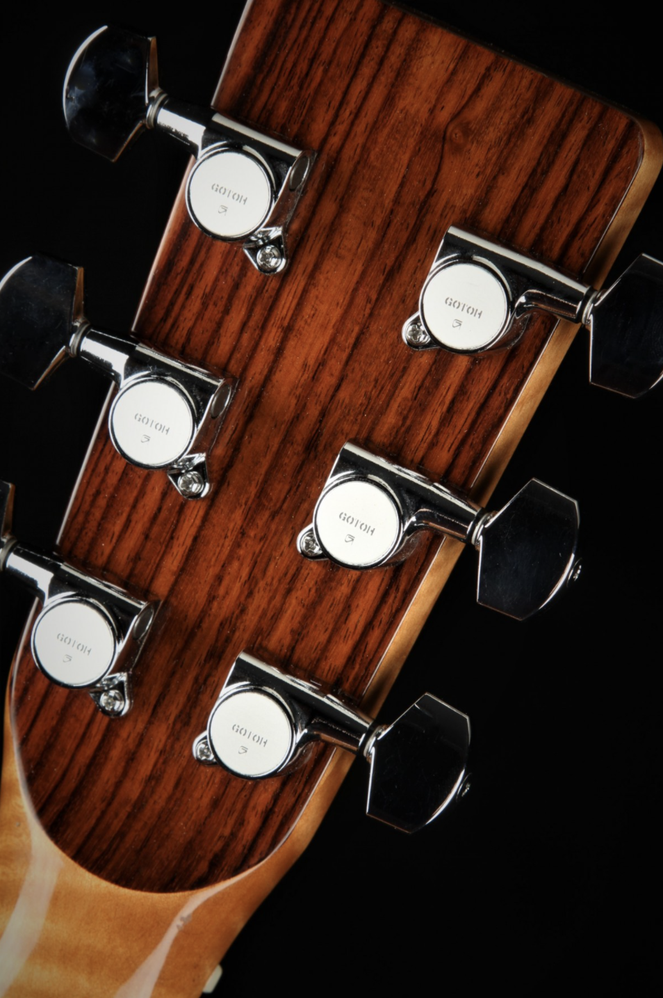 Jeff Jewitt OM-MPL Deep Body - Flame Maple/Engelmann