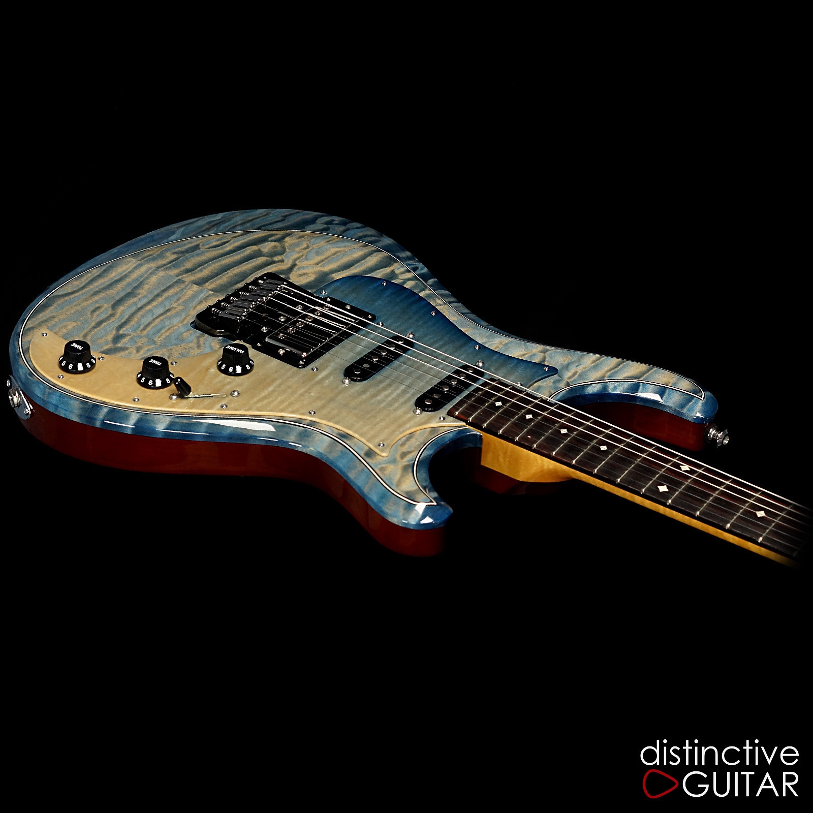 Knaggs Severn Tier 2 HSS Winter Solstice - Hand Built Strat w/ Private Stock Grade Top