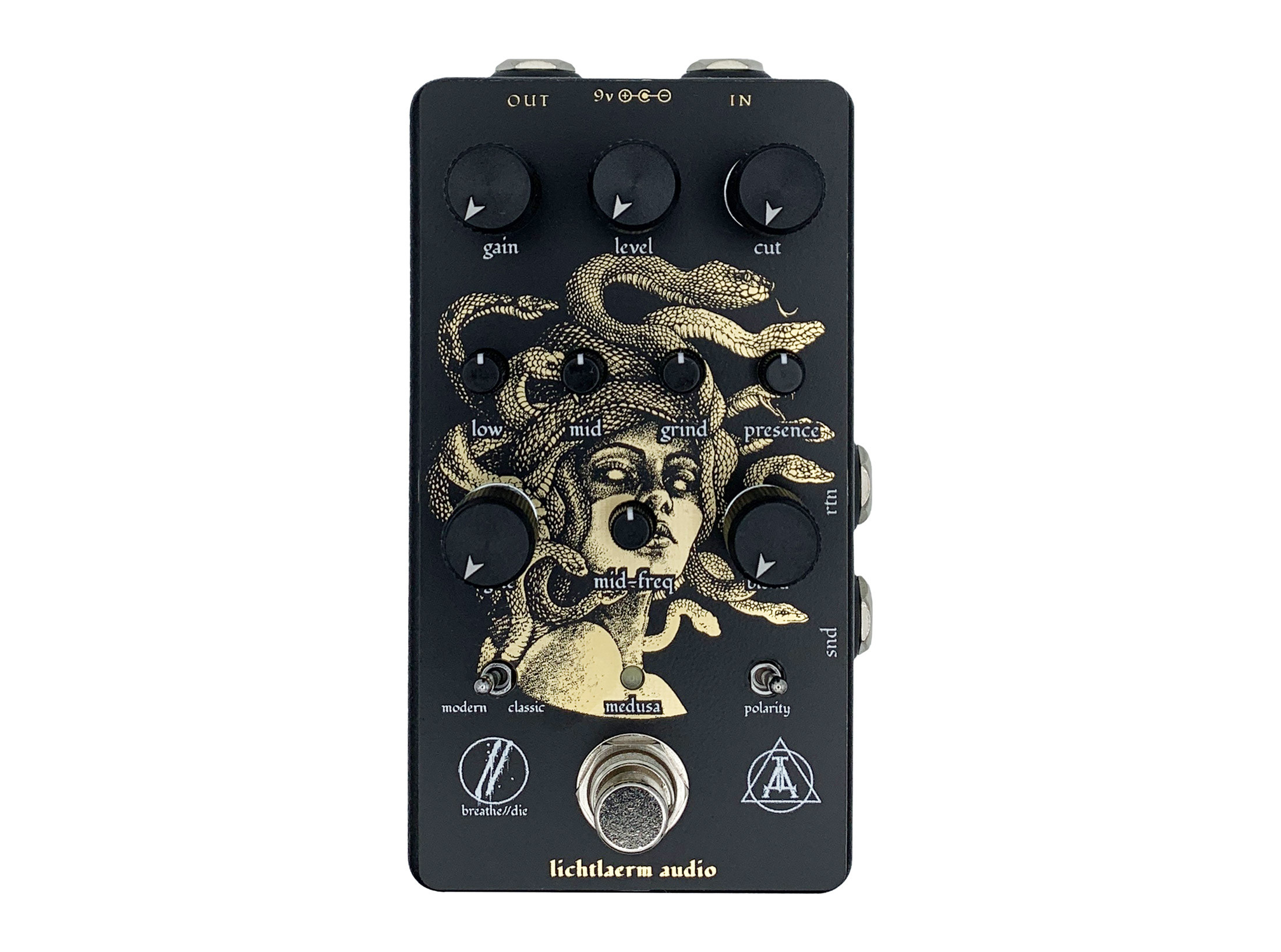 Lichtlaerm Audio Medusa Death Metal Distortion Pedal