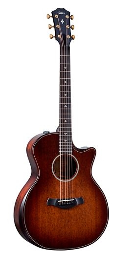Taylor Builders Edition 324ce V-Class Grand Auditorium Acoustic-Electric Guitar Shaded Edge Burst