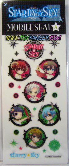 สติ๊กเกอร์นูนติดมือถือ Starry Sky A (แท้)