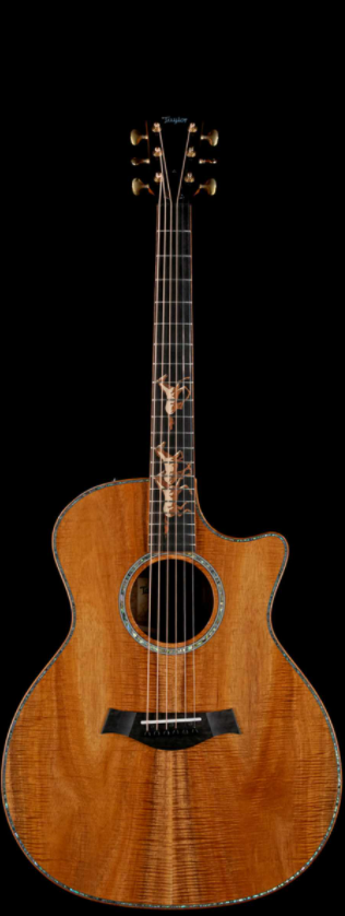Taylor Custom Grand Auditorium Acoustic-Electric Hawaiian Koa Top and Body