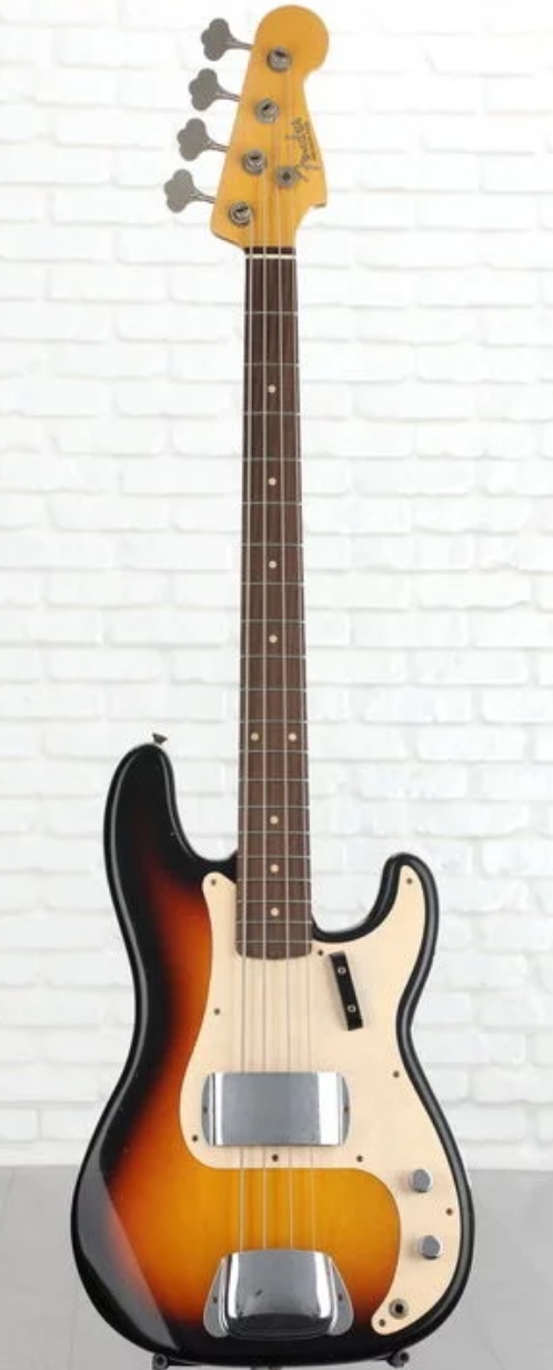 Fender Custom Shop Limited Edition 1959 Precision Bass Journeyman - 3-Tone Sunburst