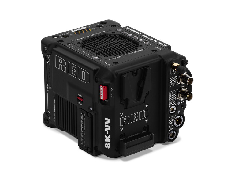 RED DIGITAL CINEMA V-RAPTOR 8K VV + 6K S35 Dual-Format DSMC3 Camera (Canon RF, Black)