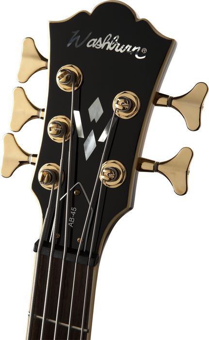 Washburn AB45 5-String Acoustic-Electric Bass Vintage Sunburst