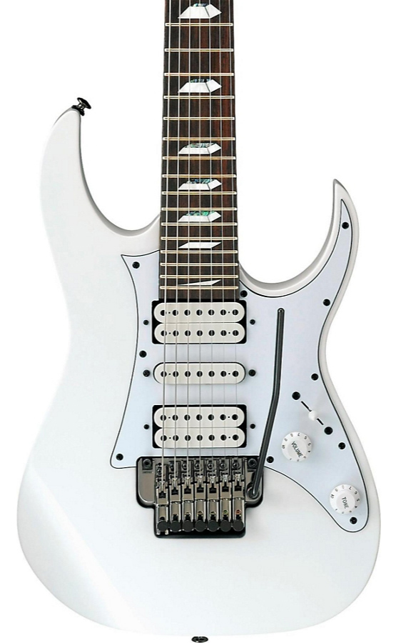 Ibanez UV71P Steve Vai Signature Universe Premium Series 7-String Electric Guitar White