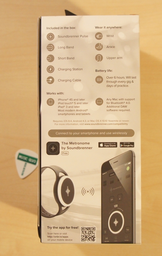 Soundbrenner Pulse Wearable Metronome