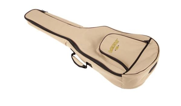 Gretsch G2188 Padded Gig Bag for Folk/Rancher Jr./Orchestra Acoustic Guitar, Brown