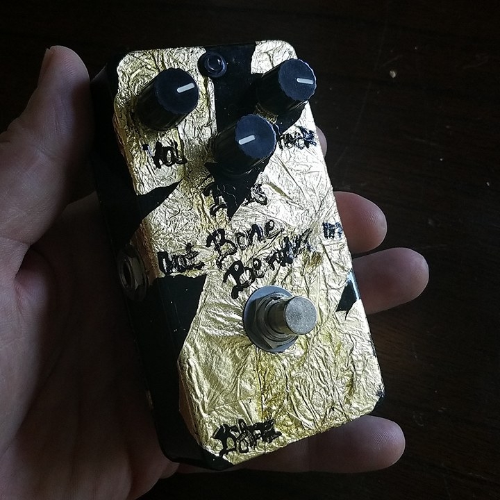 BJFe Bone Bender MKI 3-Knob (Black/Gold)