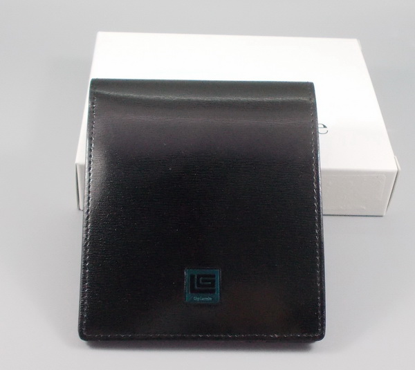 กระเป่าสตางค์ Guy Laroche ดำ-น้ำตาลแดง ใหม่ แท้