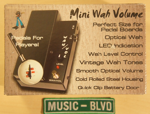 Morley MWV Mini Wah Volume Guitar Effects Pedal