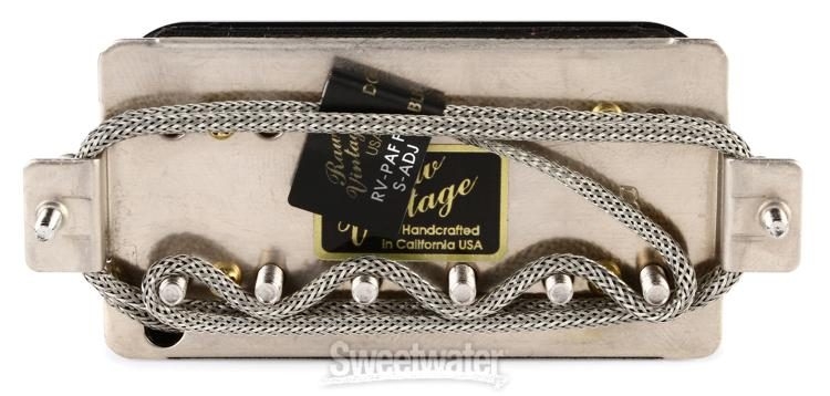 Xotic Raw Vintage PAF Humbucker Pickup - F-spaced Black