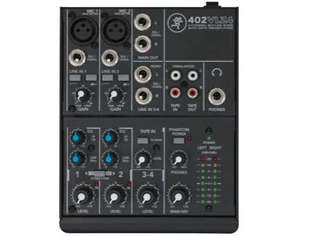Mackie VLZ4 Series 402VLZ4 4-Channel Ultra Compact Mixer