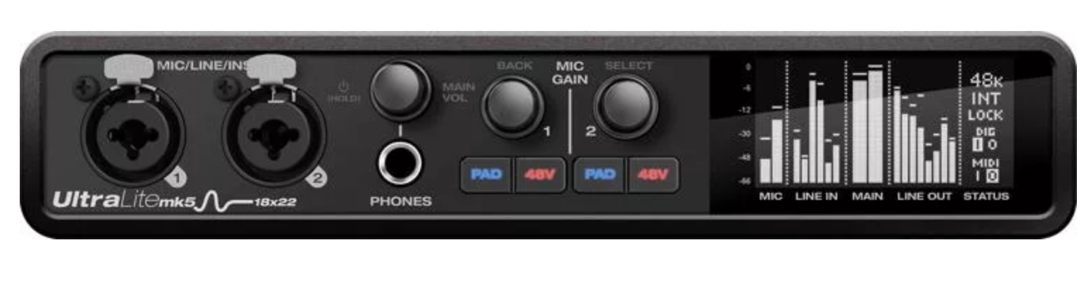 MOTU UltraLite-mk5 18x22 USB Audio Interface