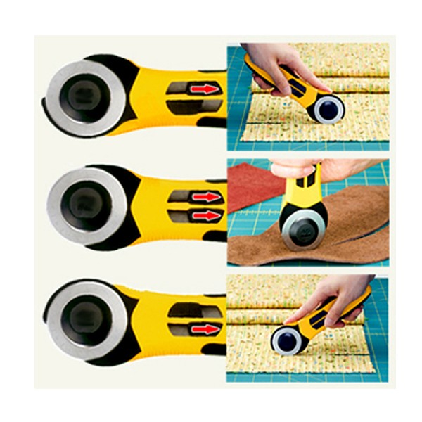 คัทเตอร์ Olfa Quick Change Rotary Cutter RTY-3/NS