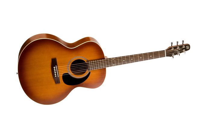 Seagull Entourage Rustic Mini Jumbo Acoustic-Electric Guitar Sunburst