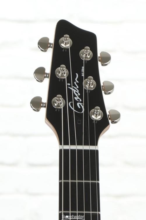 Godin A6 Ultra - Denim Blue Flame