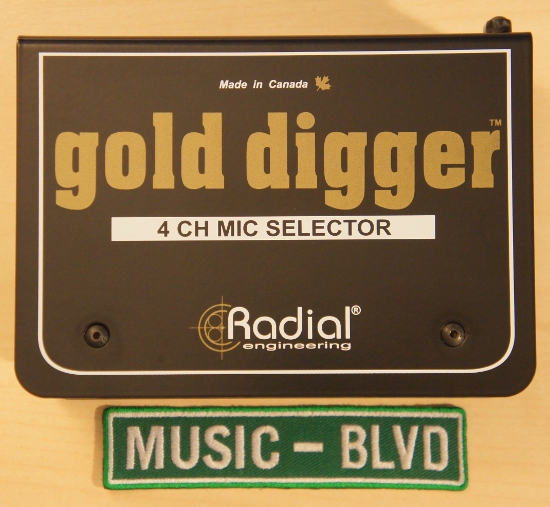 Radial Gold Digger 4-Channel Mic Selector