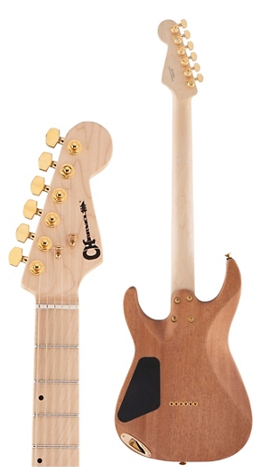 Charvel Pro-Mod DK24 HH HT M Mahogany with Figured Walnut Natural