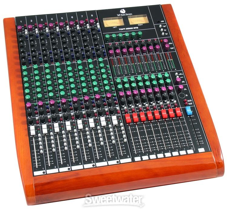 Toft Audio Designs ATB-08M 8 Channel Mixer w/ Meter Bridge