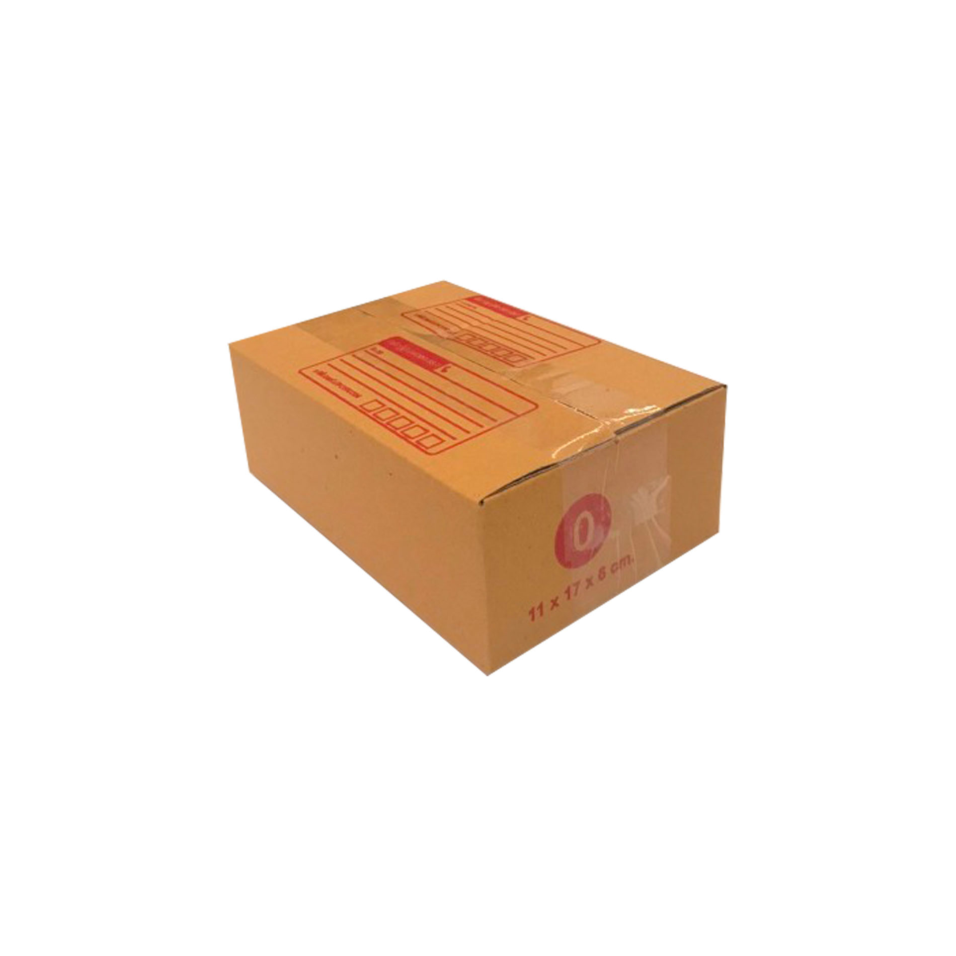 กล่องไปรษณีย์แบบฝาชน Size 0 เกรด KA125/M (10 ใบ)