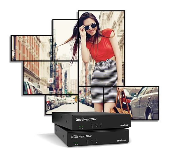 Matrox QuadHead2Go Multi-Monitor Controller Appliance