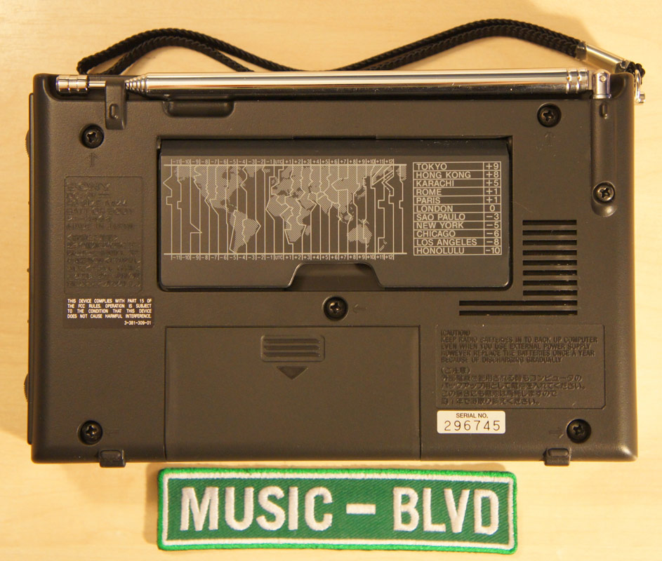 Sony ICF-SW7600GR FM Stereo World Band Receiver Radio